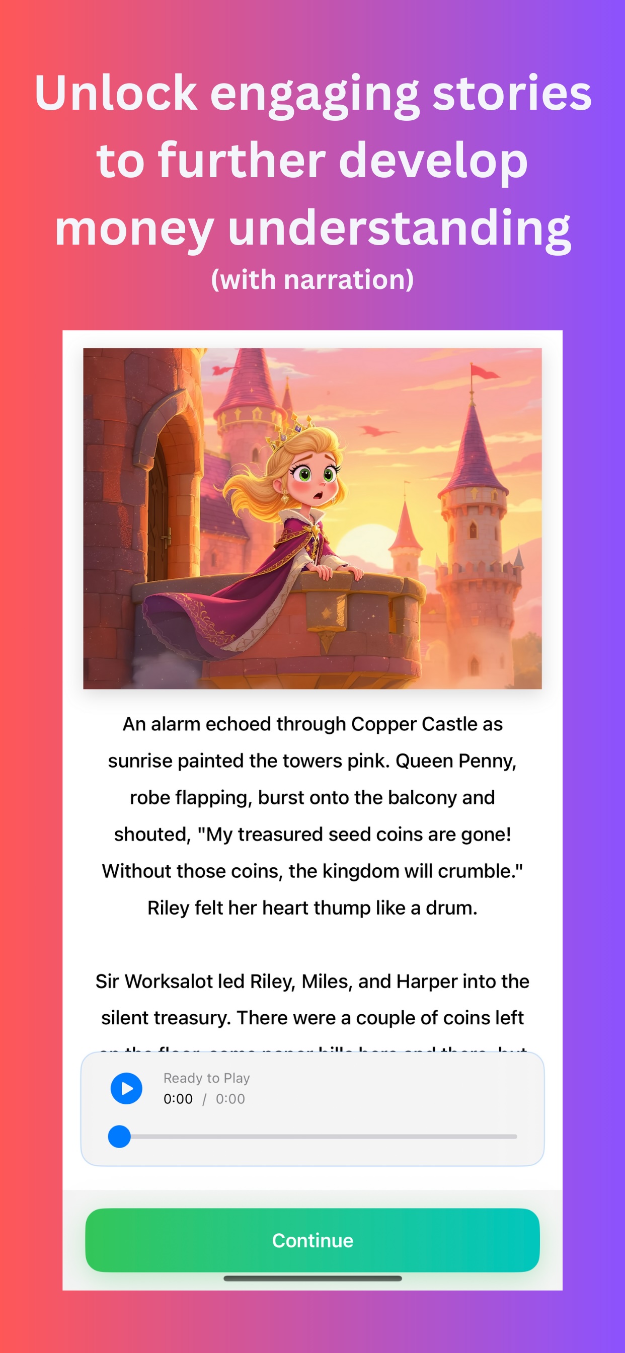 Interactive Money Quiz